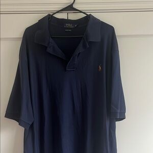 Pima Soft Touch Polo by Ralph Lauren Men's Navy Shirt
